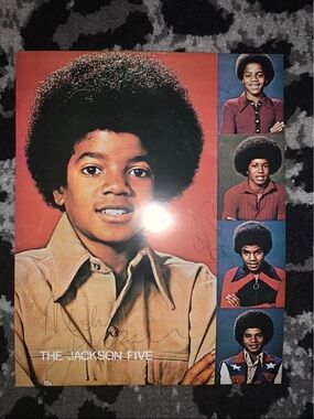 Jackson 5 autograph.